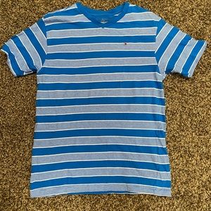 Striped V-Neck T-Shirt
